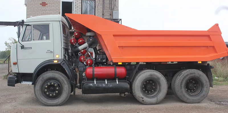 переоборудование дизельного грузовика